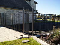 Ornemental aluminum fence